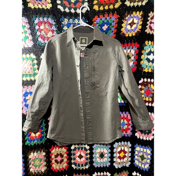 G-Star Raw Heavyweight Button-up Raw Cargo Line Medium - Picture 1 of 6